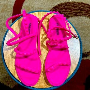 Steve Madden Hot Pink Sandals